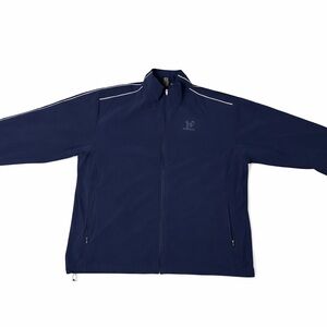 Men's Navy Windbreaker Jacket